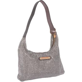 Bolsa Hobo Nicole Lee Celestia de fiesta - Charcoal