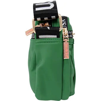 Bolsa Cruzada Nicole Lee Keysha de Nylon -Green