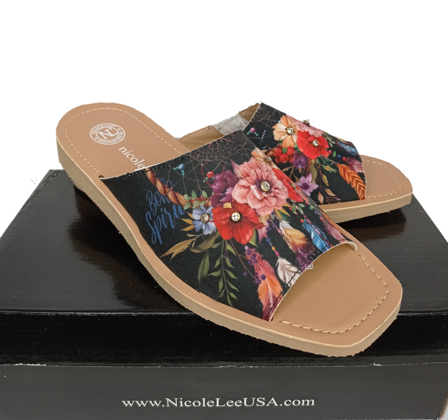 Sandalias Bohemian Black Nicole Lee