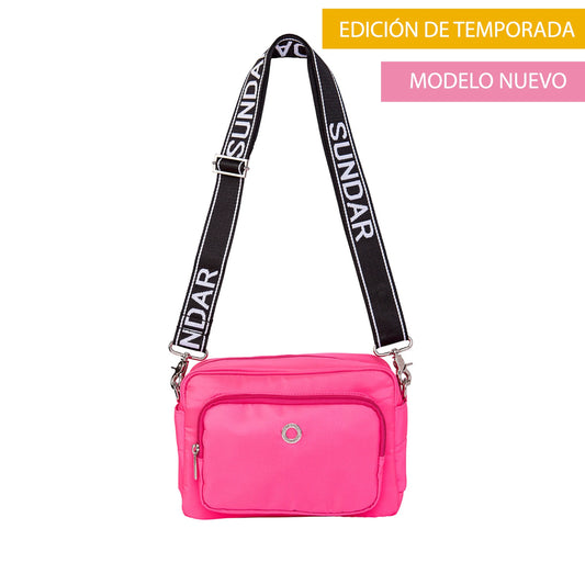 BOLSA CROSSBODY LAURA ROSA NEÓN