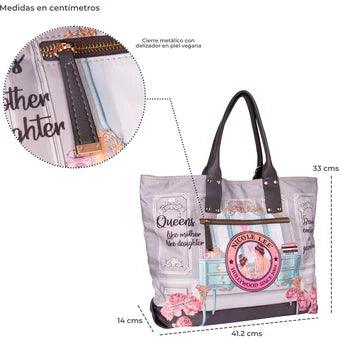 Bolsa Tote Nicole Lee - Double Queens